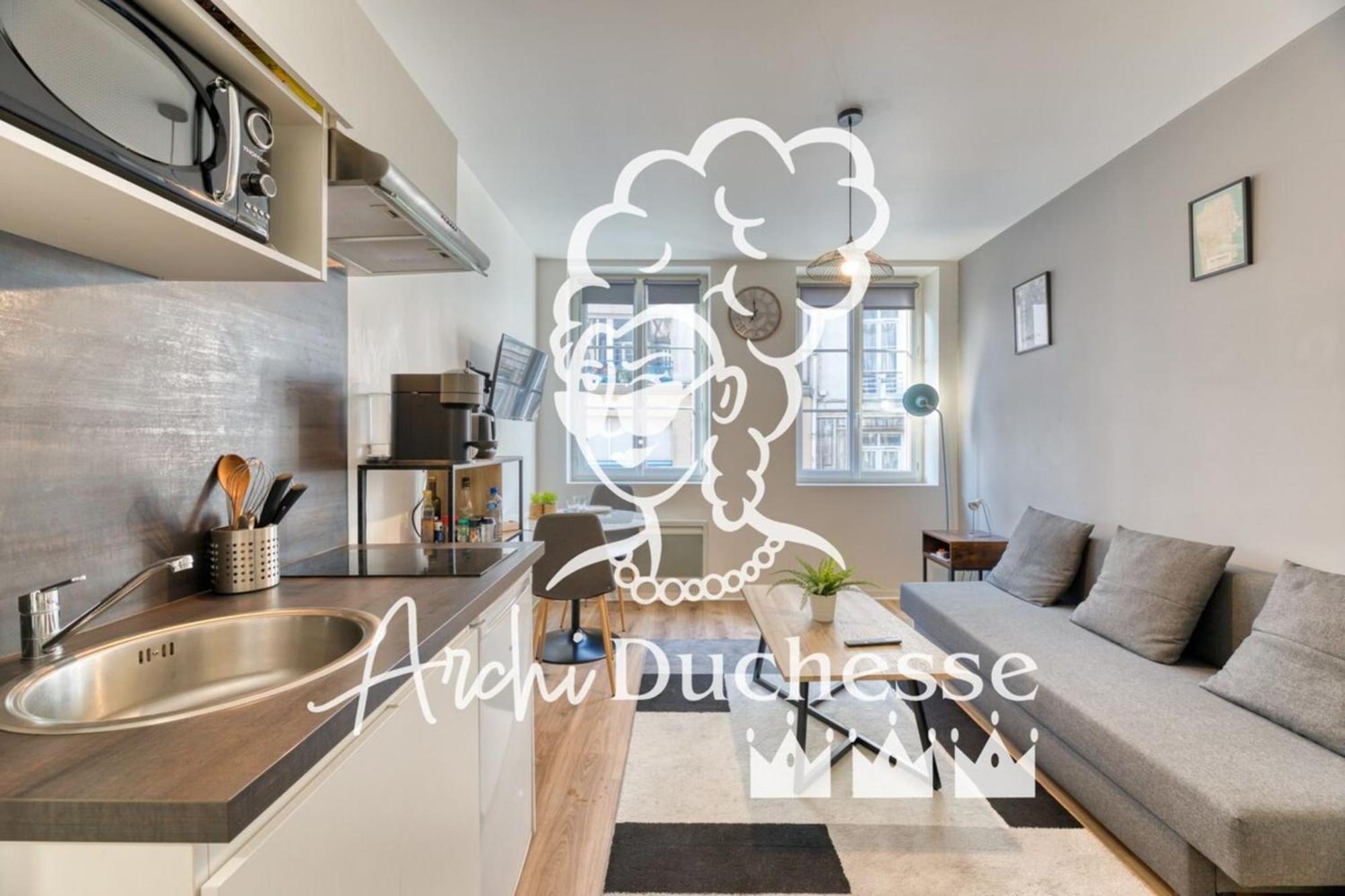 Le Thibaut Studio Renove Au Coeur De Rouen Buitenkant foto